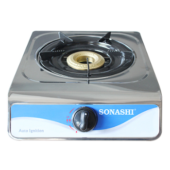 اجاق گاز رومیزی تک شعله استیل سوناشی مدل SGB-102S